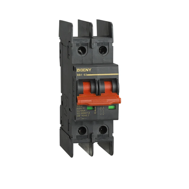 2-Pole PV/DC Breaker 63A — front view